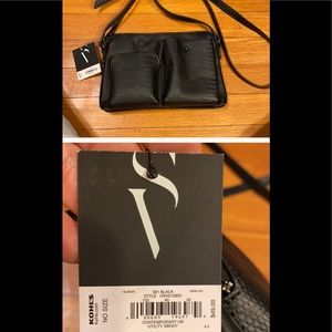 SIMPLY VERA VERAWANG CROSSBODY BLACK NWT
